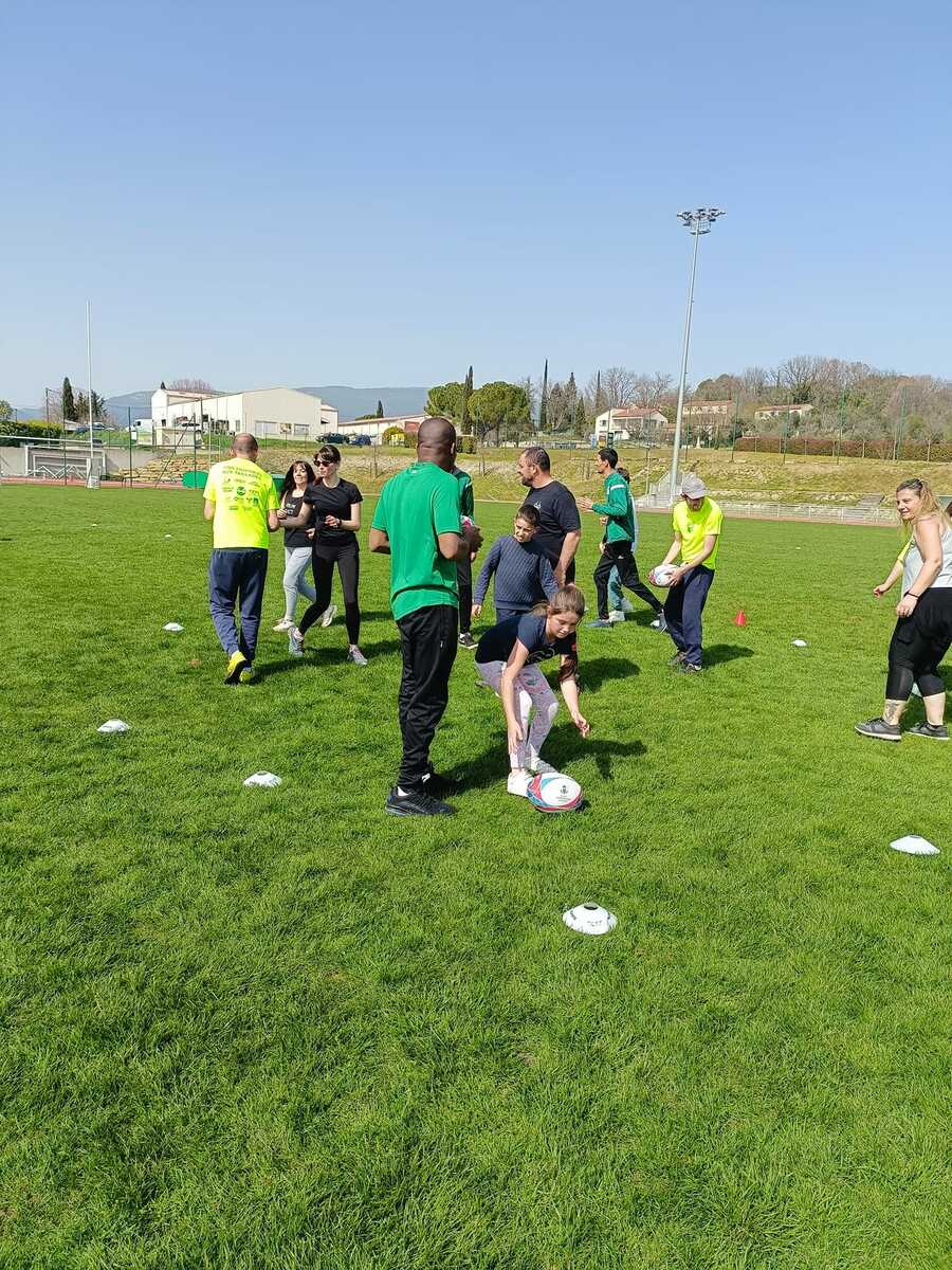 JOURNEE RUGBY AVEC LE RC FAYENCE LE 21 03 2024