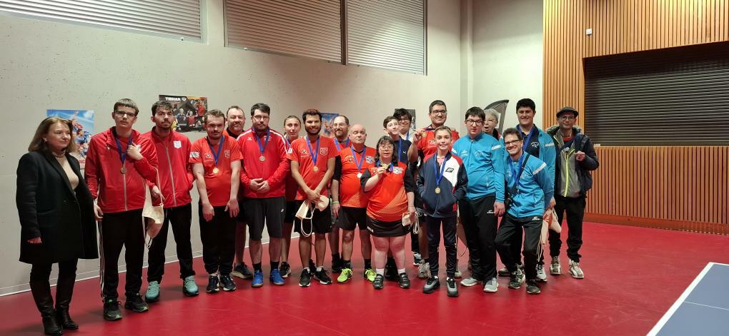 Départementale de Para Tennis de Table Adapté 31 01 2026