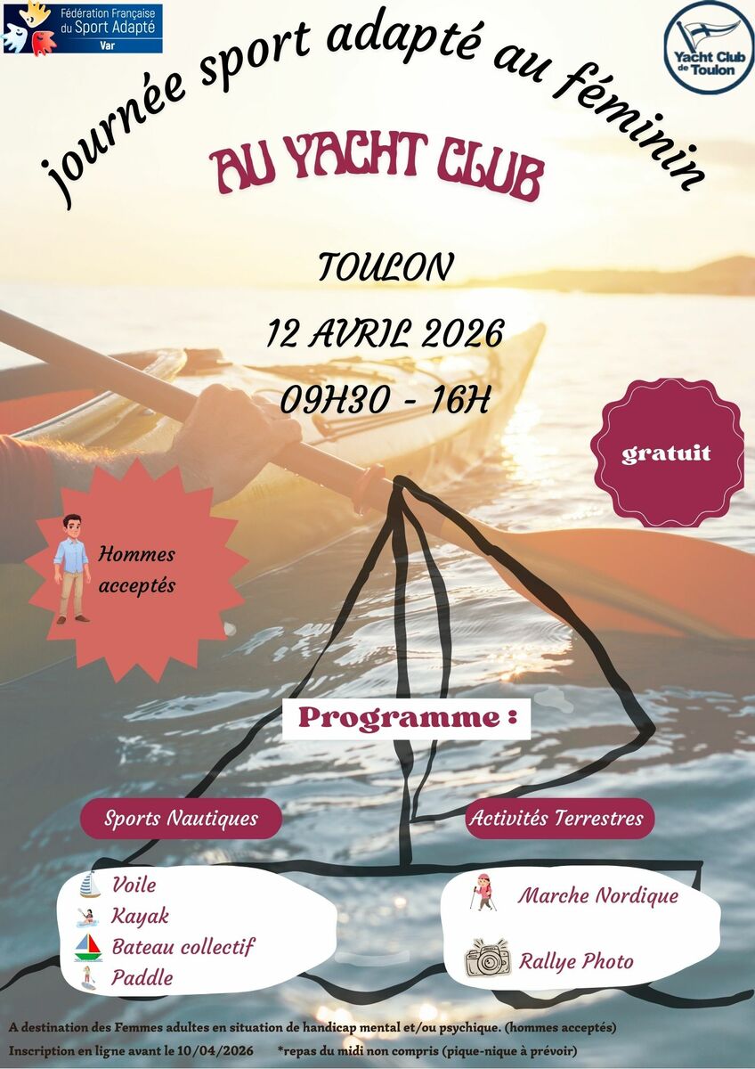 JOURNEE SPORT ADAPTE AU FEMININ 12 04 2026