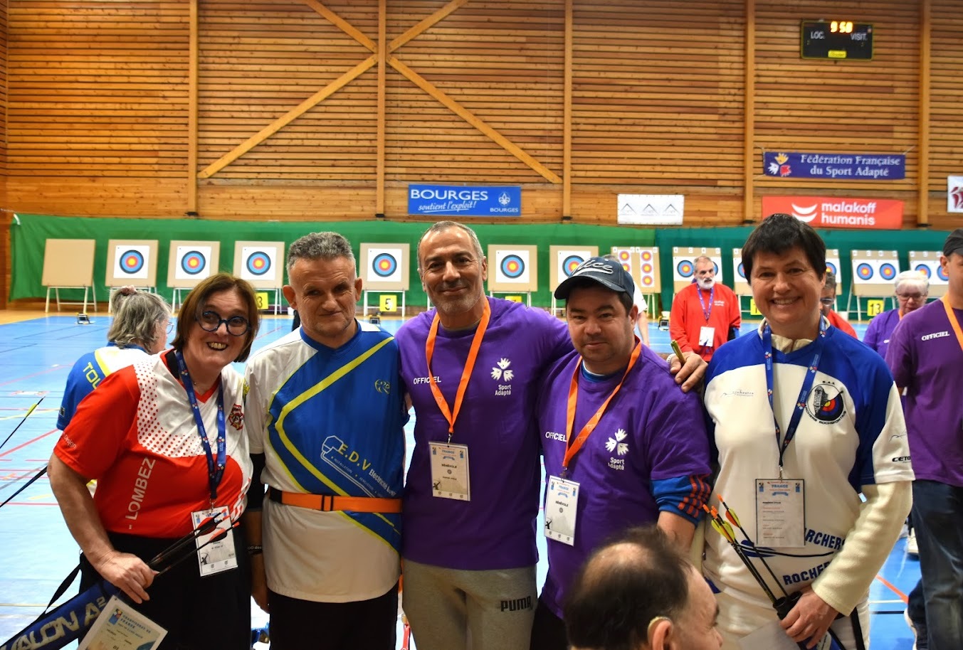 CHAMPIONNAT DE FRANCE PARA TIR A L'ARC ADAPTE 05 04 2026