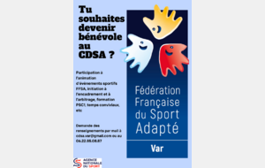 Benévoles au CDSA 83