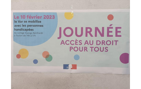 Journée &quot;Accés pour tous&quot; 10/02/2023