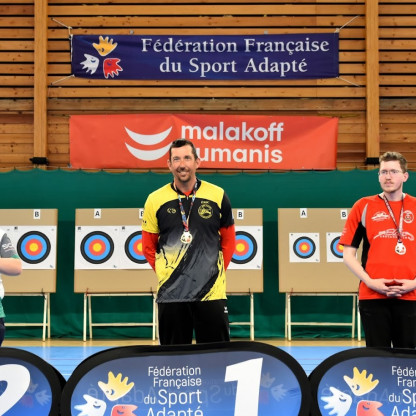 CHAMPIONNAT DE FRANCE PARA TIR A L'ARC ADAPTE DU 05 04 2026