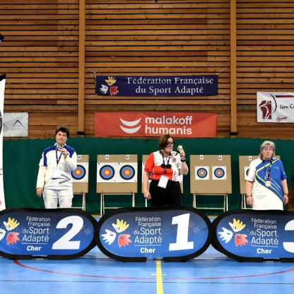 CHAMPIONNAT DE FRANCE PARA TIR A L'ARC ADAPTE DU 05 04 2026